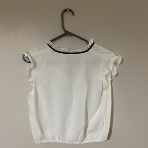 White Bebe blouse
